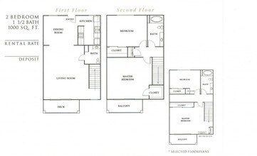 2X1.5 TH C07 floor plan